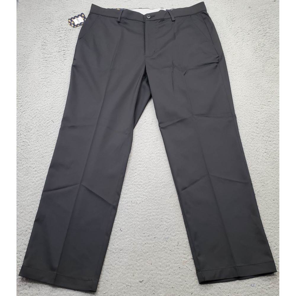 Tourney Golf‎ Performance Pants Men's 36x30 Black Moisture Wicking Stretch Waist